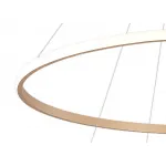 Подвесная люстра ZORTES RINGOLIGHT ZRS.33320.75C LED 75Вт