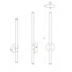 Бра ZORTES DORA ZRS.30514.18 LED 18Вт от ImperiumLoft Бра ZORTES DORA ZRS.30514.18 LED 18Вт от ImperiumLoft