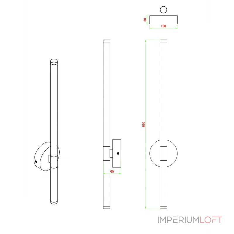 Бра ZORTES DORA ZRS.30514.18 LED 18Вт от ImperiumLoft Бра ZORTES DORA ZRS.30514.18 LED 18Вт от ImperiumLoft