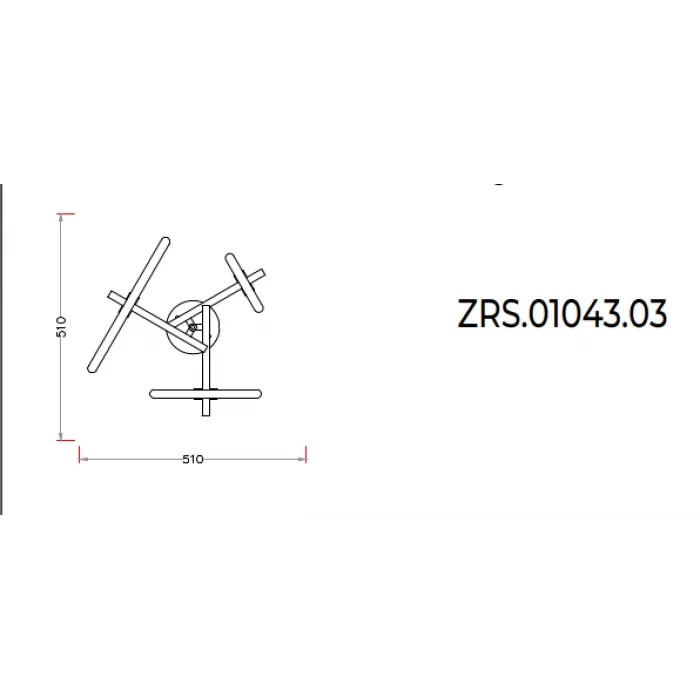 Подвесной Светильник ZORTES JESSY ZRS.01043.03 LED 45Вт от ImperiumLoft