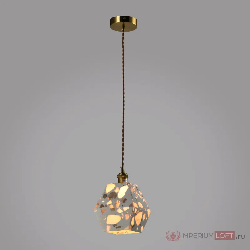 Подвесной светильник Zortes Terrazzo ZRS.1878.01, Мощность - Зависит от лампы, Тип лампы: E27 от ImperiumLoft
