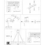 Люстра ZORTES KRANZ ZRS.1585.21 LED 100Вт от ImperiumLoft