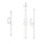 Бра ZORTES LORANO ZRS.1778.18 LED 18Вт от ImperiumLoft