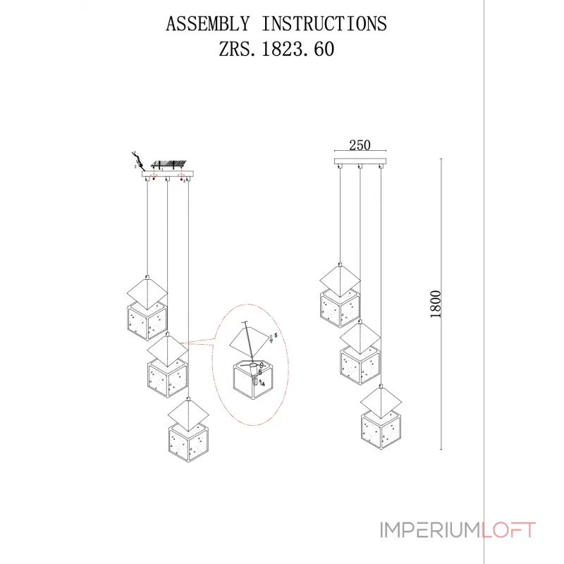 Люстра ZORTES ICE CUBE ZRS.1005.03 40Вт G9 от ImperiumLoft Люстра ZORTES ICE CUBE ZRS.1005.03 40Вт G9 от ImperiumLoft