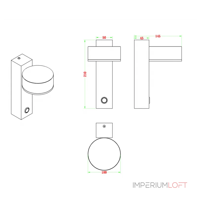 Бра ZORTES DREAM ZRS.2436.21 LED 12Вт от ImperiumLoft Бра ZORTES DREAM ZRS.2436.21 LED 12Вт от ImperiumLoft