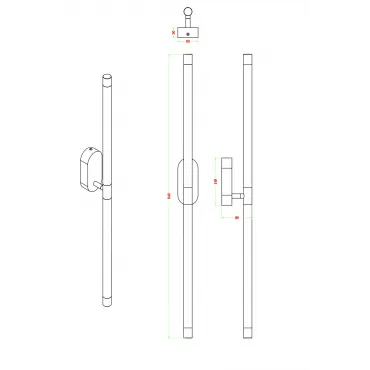 Бра ZORTES LORANO ZRS.1778.24 LED 24Вт от ImperiumLoft