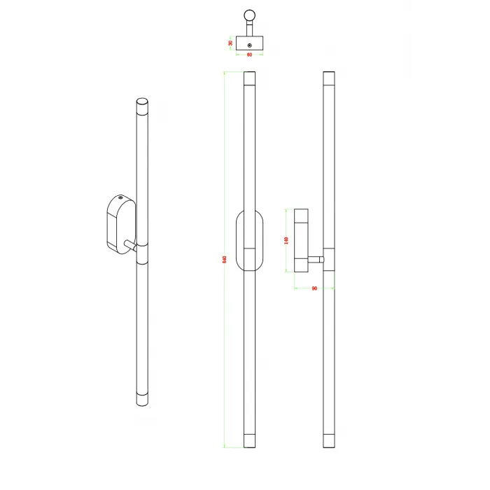 Бра ZORTES LORANO ZRS.1778.24 LED 24Вт от ImperiumLoft