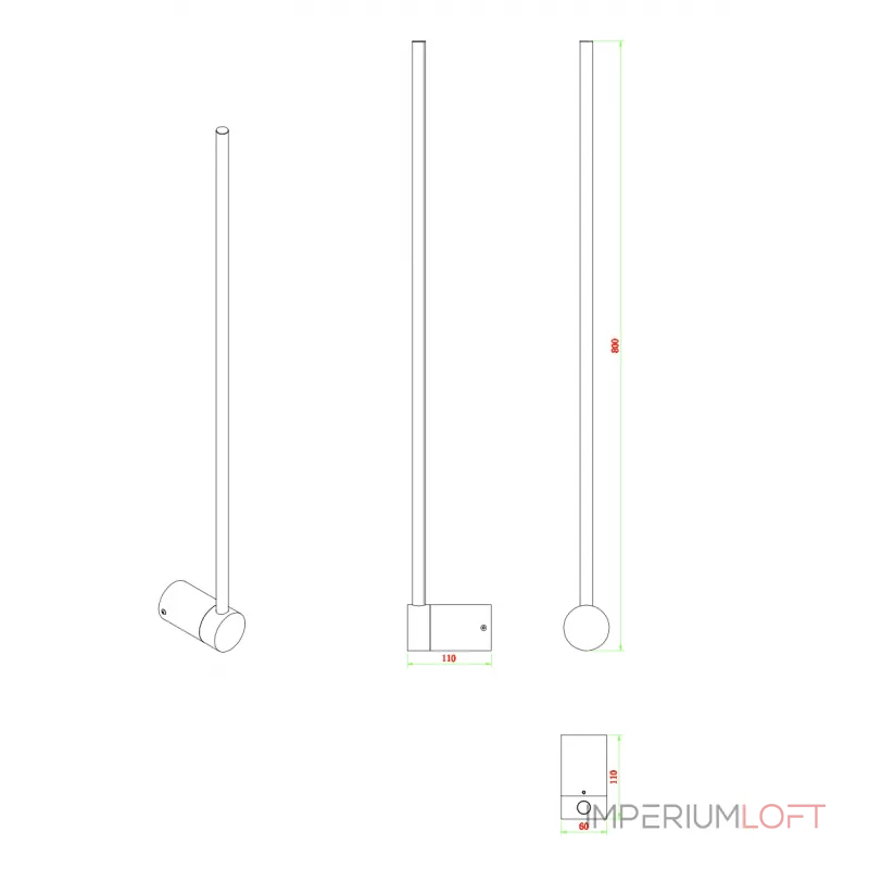 Бра ZORTES ANTO ZRS.90612.12 LED 12Вт от ImperiumLoft Бра ZORTES ANTO ZRS.90612.12 LED 12Вт от ImperiumLoft