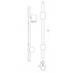 Бра ZORTES WOOD ZRS.1895.01 50Вт GU10 от ImperiumLoft