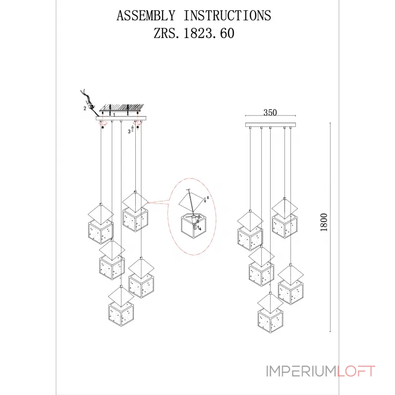 Люстра ZORTES ICE CUBE ZRS.1005.05 200Вт G9 от ImperiumLoft Люстра ZORTES ICE CUBE ZRS.1005.05 200Вт G9 от ImperiumLoft