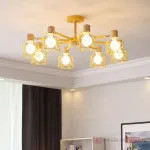 Потолочная люстра CORF B3 Champagne 3 lamps от ImperiumLoft