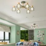 Потолочная люстра CORF B3 Champagne 3 lamps от ImperiumLoft