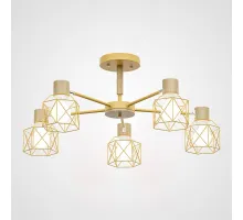 Потолочная люстра CORF B3 Yellow 5 lamps