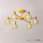 Потолочная люстра CORF B3 Green 5 lamps от ImperiumLoft