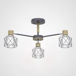 Потолочная люстра CORF B3 Gray 3 lamps от ImperiumLoft