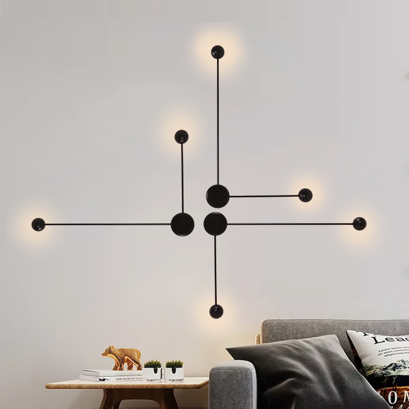 Настенный светильник DOTS C Black Left от ImperiumLoft Настенный светильник DOTS C Black Left от ImperiumLoft