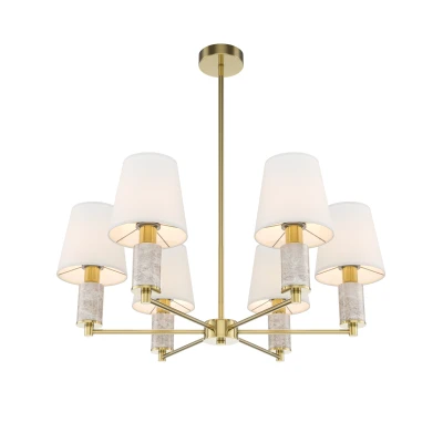 Люстра на штанге Maytoni Lira MOD483PL-06BS