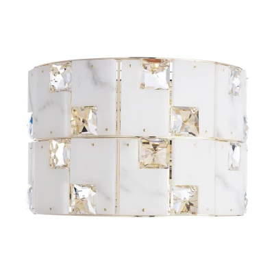 Настенный светильник Odeon Light HALL ODL24 497 5076/2W E14 2*40W CHESSI Белый