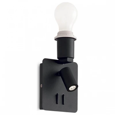 Бра с подсветкой Ideal Lux Gea GEA MAP2 SQUARE NERO