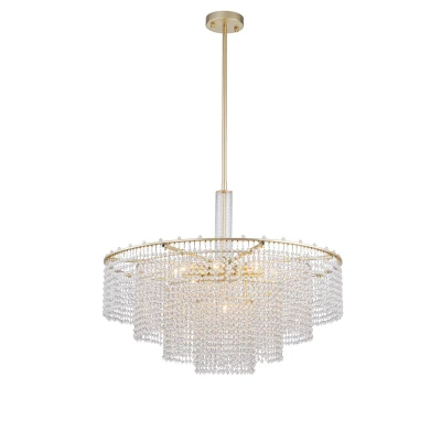 Люстра на штанге Favourite Fringe 4762-9P