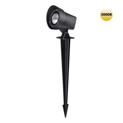 Светильник ландшафтный светодиодный грунтовой Novotech STREET NT23 400 359218 IP65 LED 13W 110-240V 1040Лм 3000К LANDSCAPE Чёрный