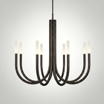 Подвесная люстра LAURA D96 Black
