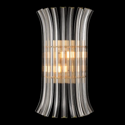 Бра Crystal Lux CASCADA AP2 BRASS