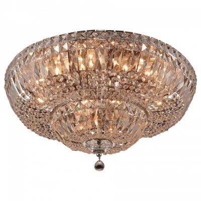 Накладной светильник TopLight Loraine TL1164-3D4 Цвет арматуры никель Цвет плафонов прозрачный