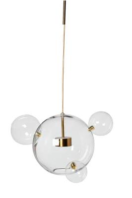 Подвесной светильник "Стеклянные шары" GardaDecor 92EL-YG20074A-8W