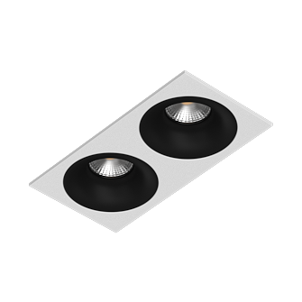 MJ1003 SQ2 White-Black