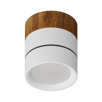 BARREL MINI Wooden White TRIAC