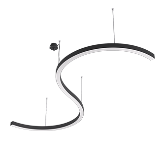 LED SNAKE Mini Black 4000K