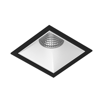 RISE KIT 1 LED 4000K Black-White
