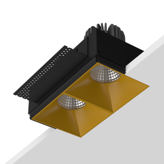 RISE SQ H KIT2 LED 3K Gold
