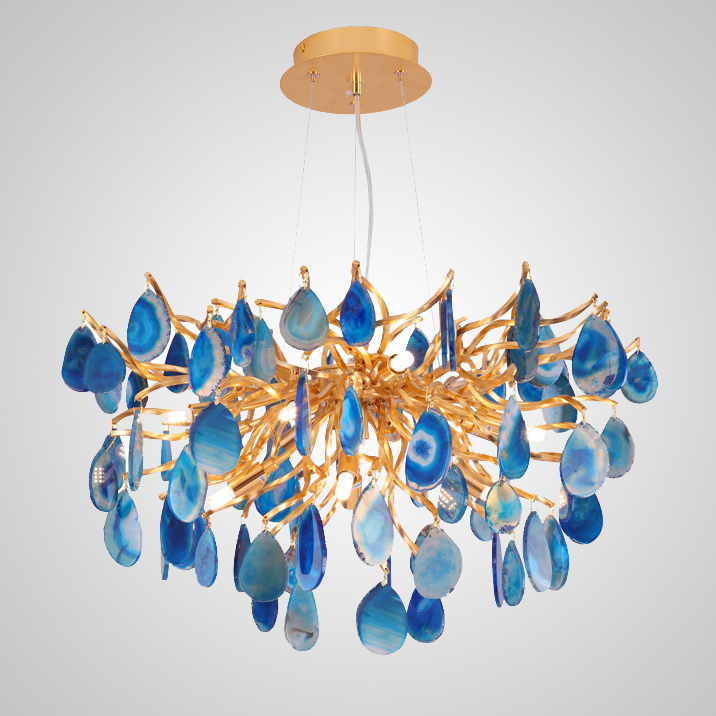 Люстра agate-blue01