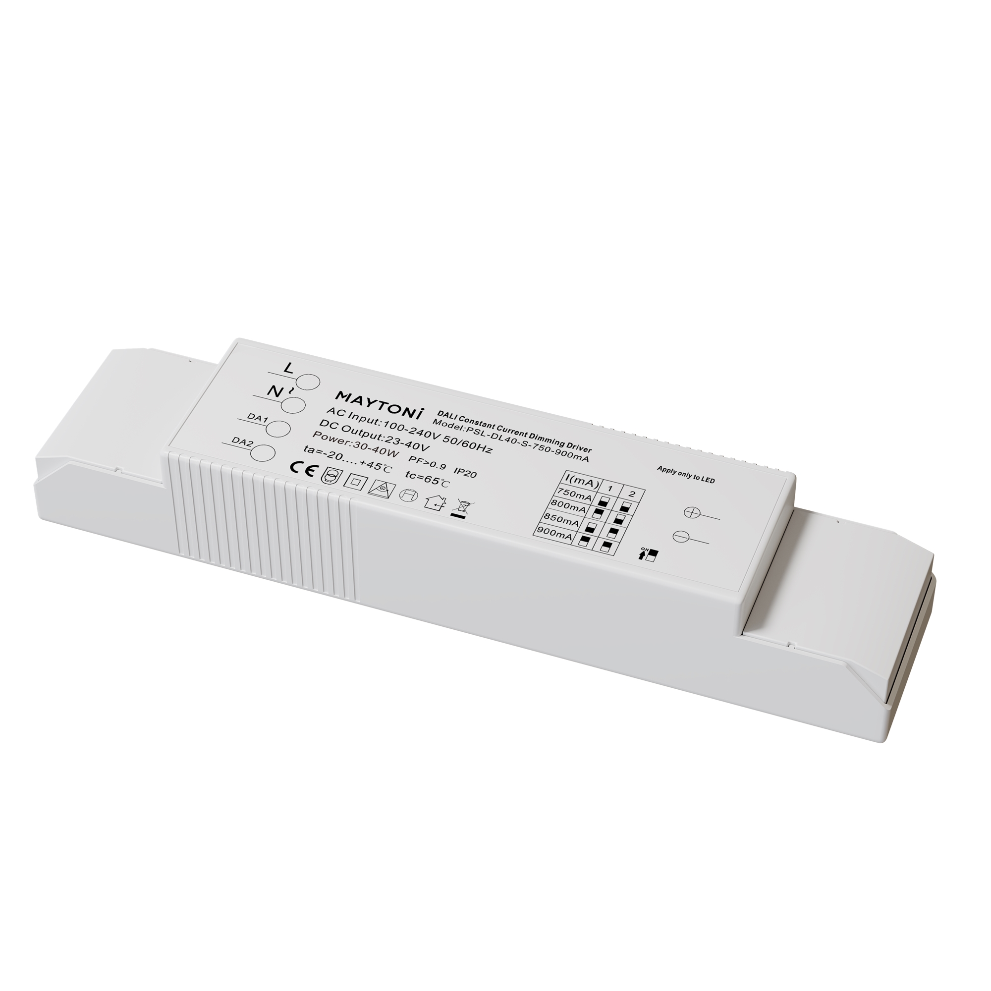PSL-DL40-S-750-900mA