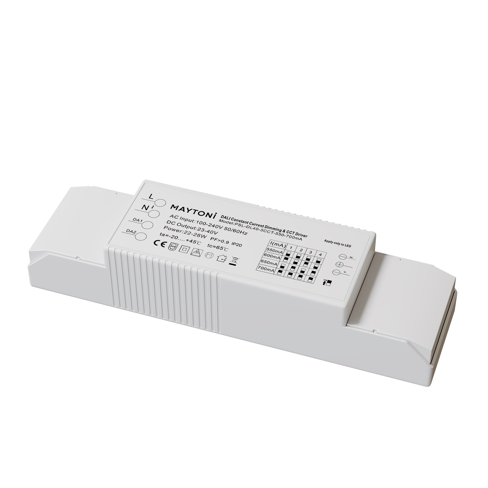 PSL-DL40-3CCT-550-700mA