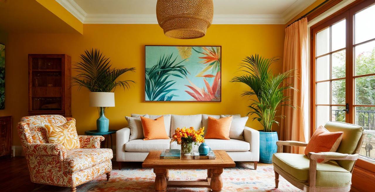 Природные мотивы в дизайне интерьера и освещении