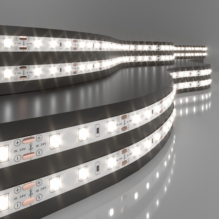 Лента светодиодная 24V 4,8W 60Led 2835 IP20 дневной белый, 5м