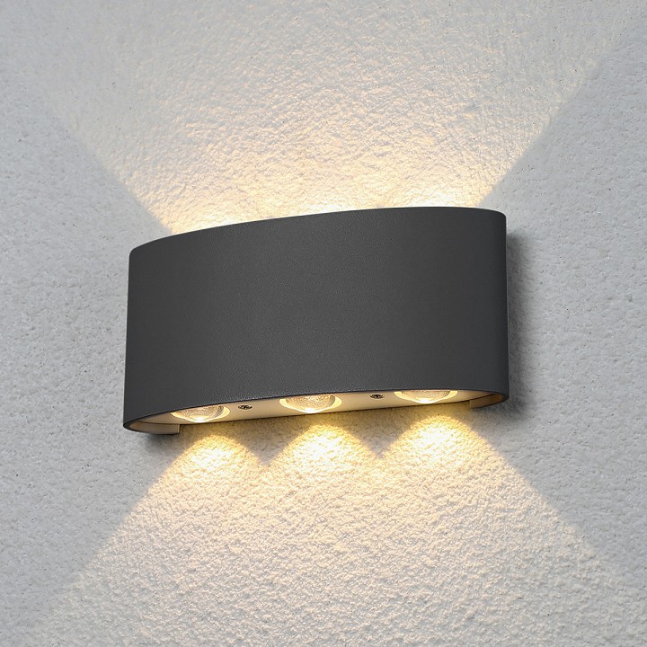 1551 Techno LED серый